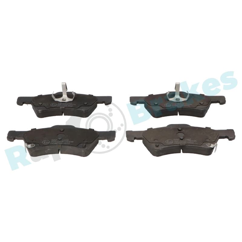 RAPBRAKES stabdžių trinkelių rinkinys, diskinis stabdys R-P1402