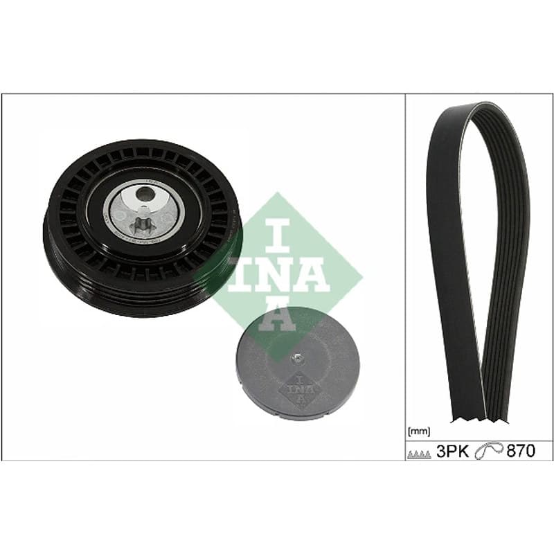 SCHAEFFLERINA V formos rumbuotas diržas, komplektas 529 0582 10