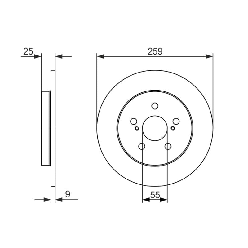 BOSCH 0 986 479 721 stabdžių diskas