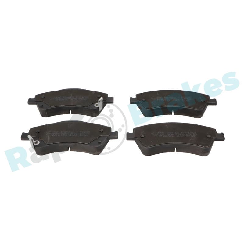 RAPBRAKES stabdžių trinkelių rinkinys, diskinis stabdys R-P1265