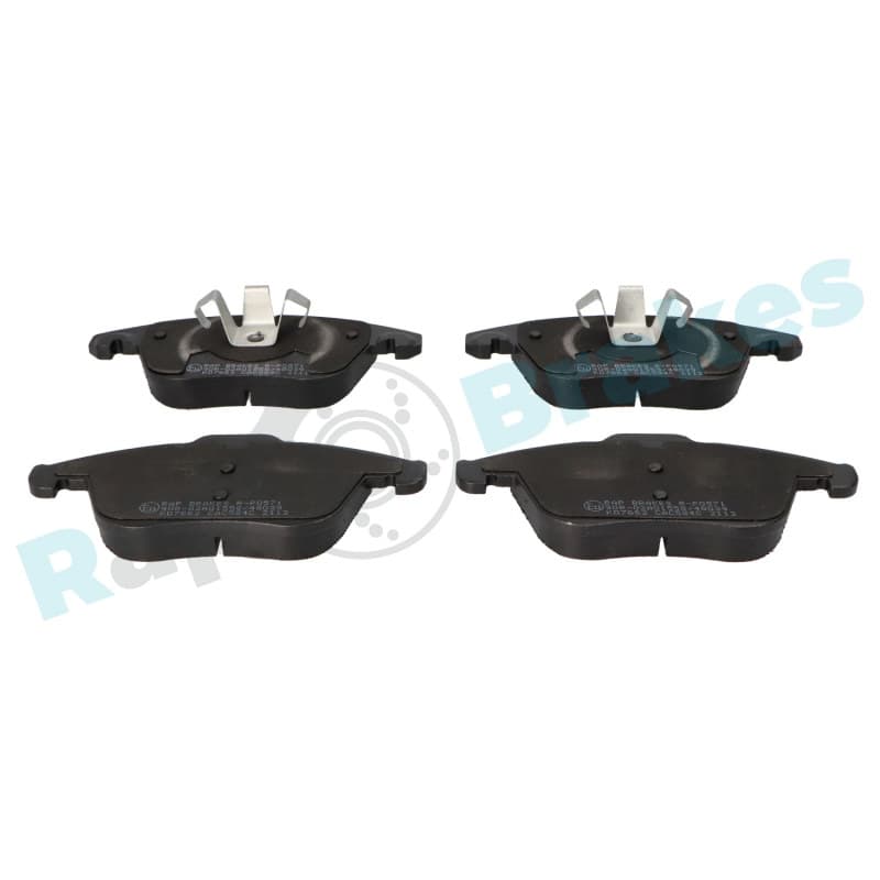 RAPBRAKES stabdžių trinkelių rinkinys, diskinis stabdys R-P0571