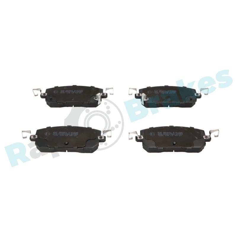 RAPBRAKES stabdžių trinkelių rinkinys, diskinis stabdys R-P1685