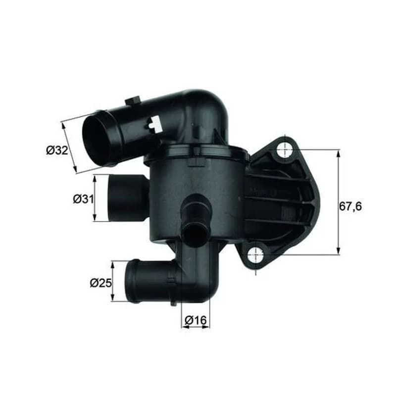 MAHLE TI 33 87 termostatas, aušinimo skystis