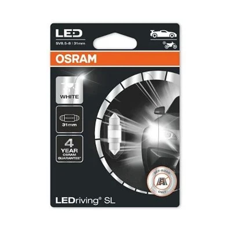 OSRAM lemputė, salono apšvietimas 6438DWP-1BL
