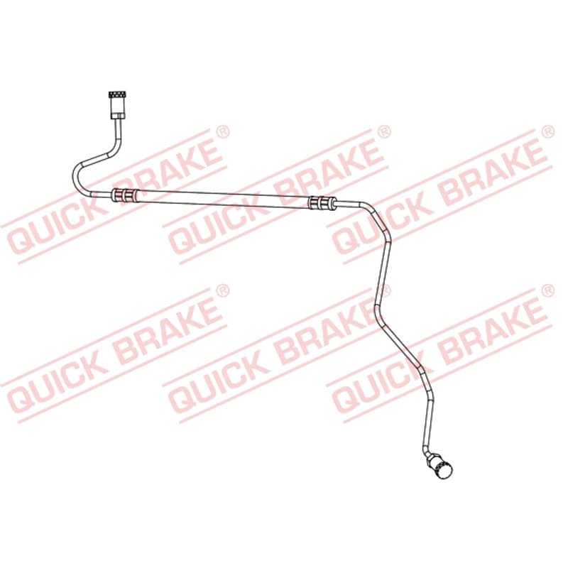 QUICKBRAKE stabdžių žarnelė 96.017
