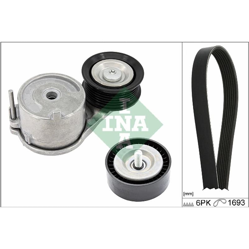 SCHAEFFLERINA V formos rumbuotas diržas, komplektas 529 0562 10