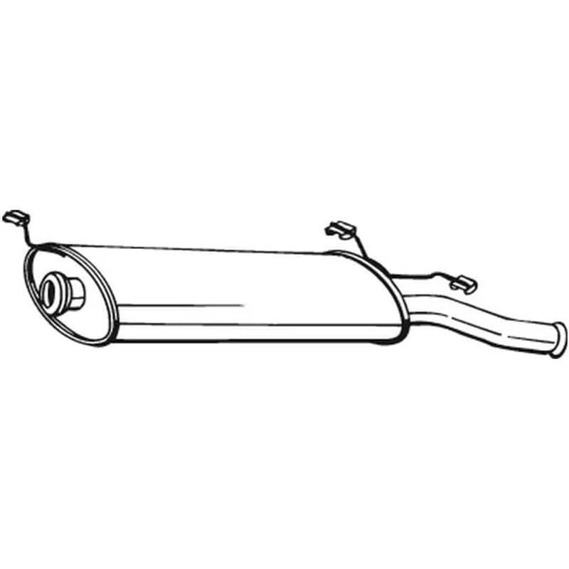 BOSAL galinis duslintuvas 135-507