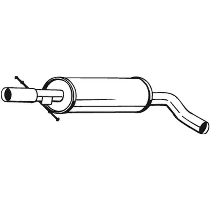 BOSAL vidurinis duslintuvas 105-505