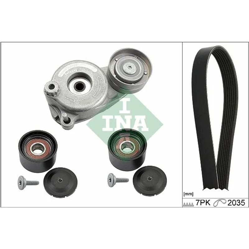 SCHAEFFLERINA V formos rumbuotas diržas, komplektas 529 0050 10