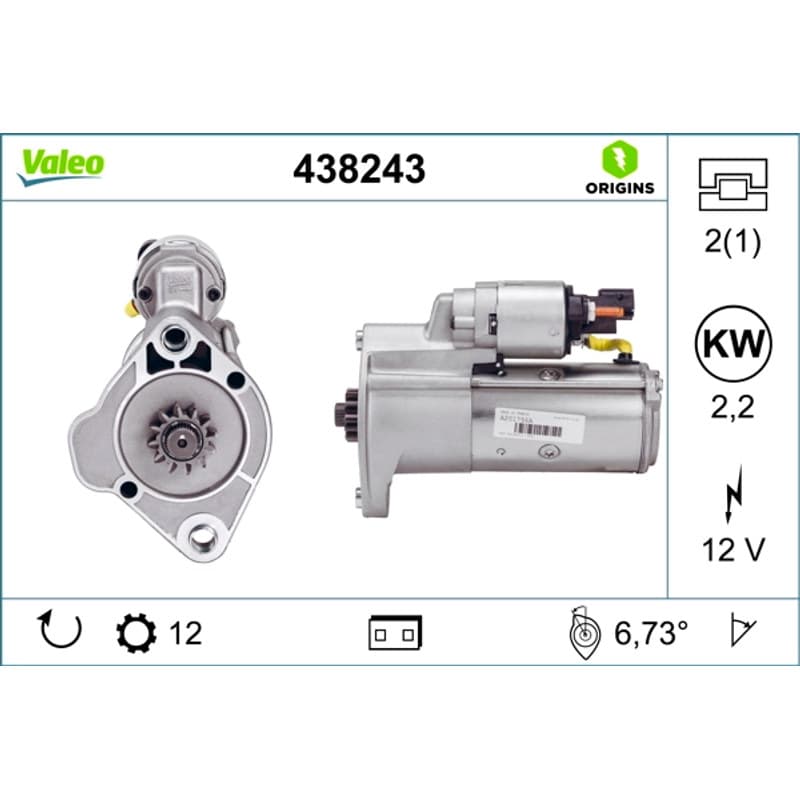 VALEO starteris 438243