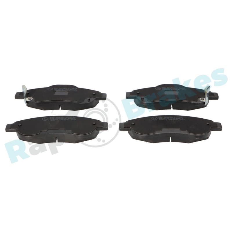 RAPBRAKES stabdžių trinkelių rinkinys, diskinis stabdys R-P1234