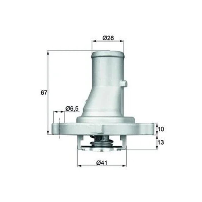 MAHLE TI 68 87D termostatas, aušinimo skystis