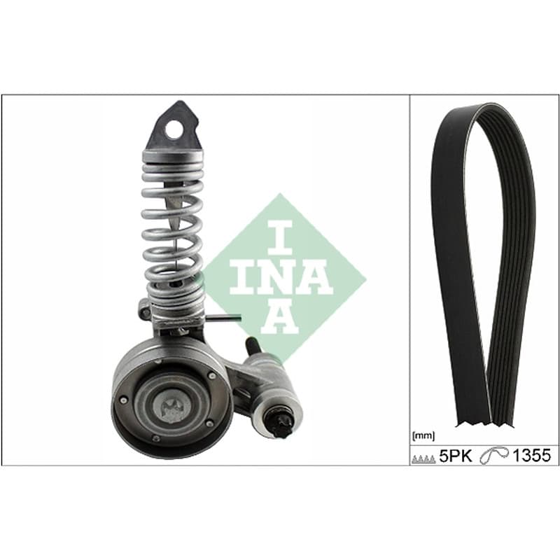 SCHAEFFLERINA V formos rumbuotas diržas, komplektas 529 0297 10