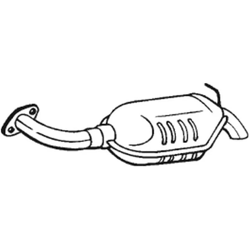 BOSAL galinis duslintuvas 171-019
