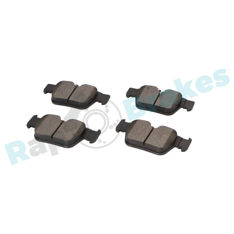 RAPBRAKES stabdžių trinkelių rinkinys, diskinis stabdys R-P1696
