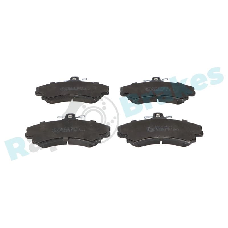 RAPBRAKES stabdžių trinkelių rinkinys, diskinis stabdys R-P0240