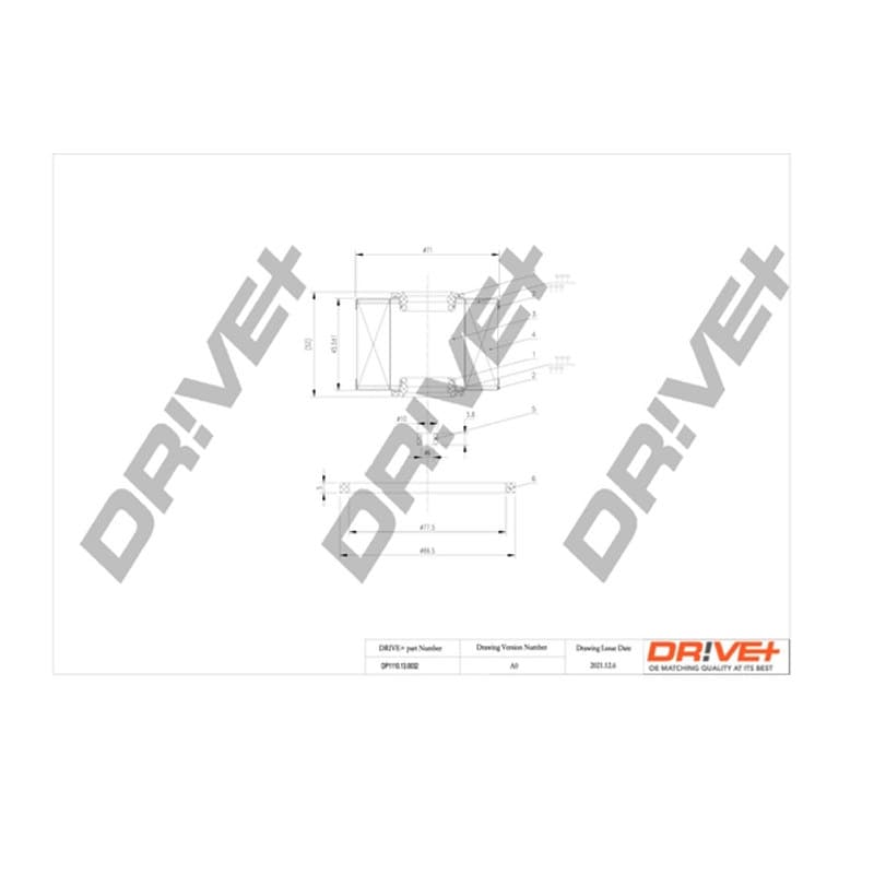 DRVE kuro filtras DP1110.13.0032