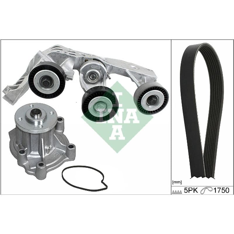 SCHAEFFLERINA vandens siurblys + V formos rumbuotas diržas, komplektas 529 0081 31