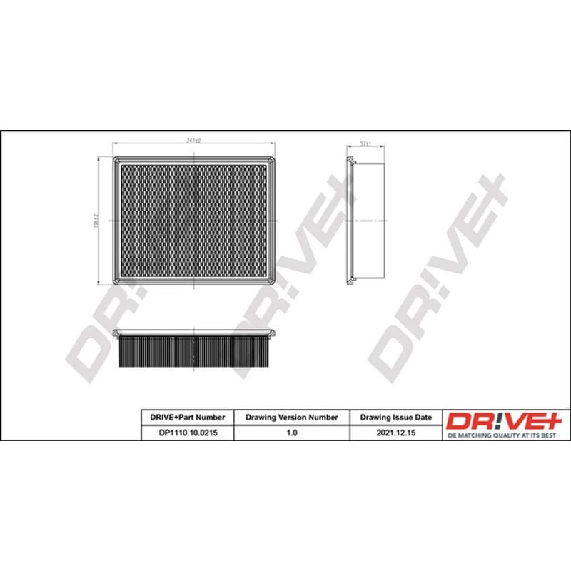 DRVE oro filtras DP1110.10.0215