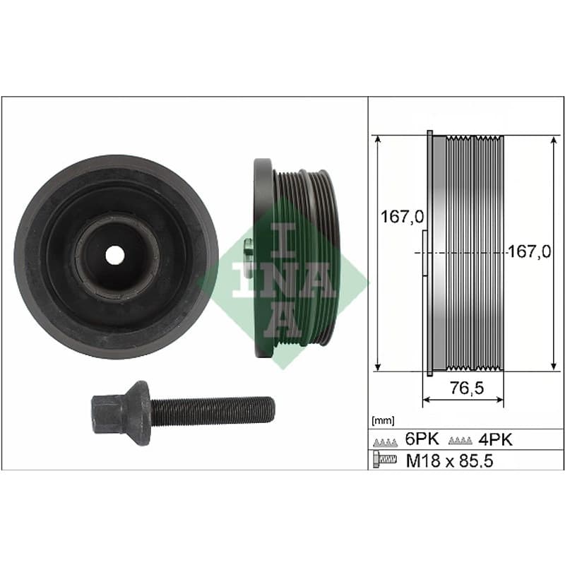 SCHAEFFLERINA alkūninio veleno skriemulių rinkinys 544 0082 20