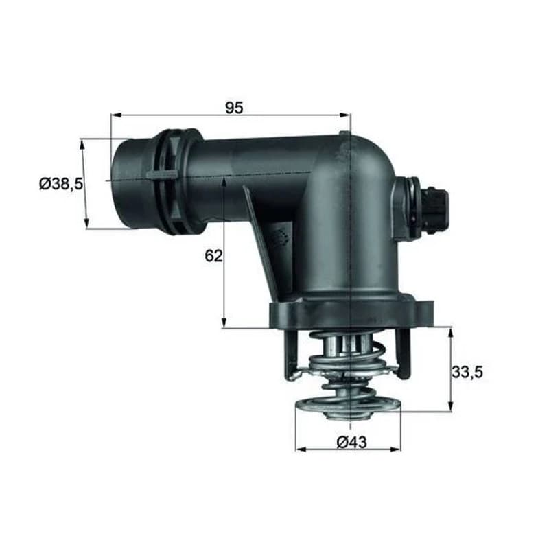 MAHLE TM 15 105 termostatas, aušinimo skystis