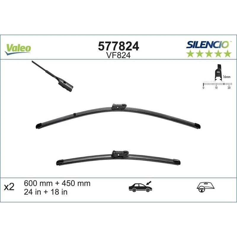 VALEO valytuvai 577824
