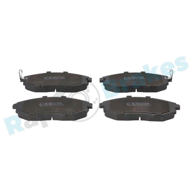 RAPBRAKES stabdžių trinkelių rinkinys, diskinis stabdys R-P1426