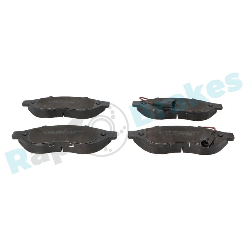RAPBRAKES stabdžių trinkelių rinkinys, diskinis stabdys R-P0560