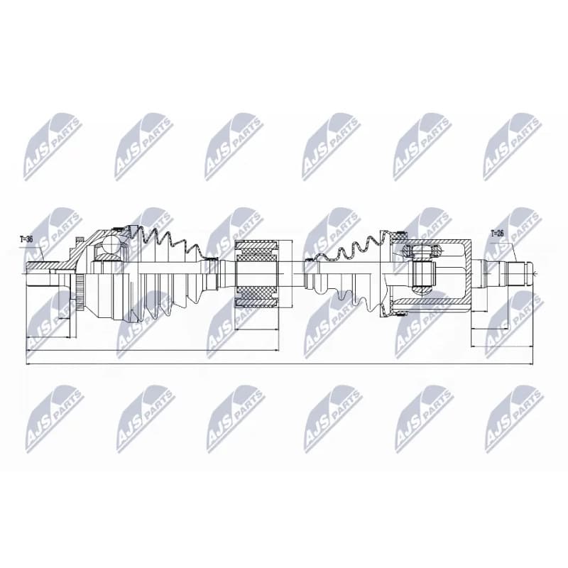 NTY pusašis NPW-VV-028
