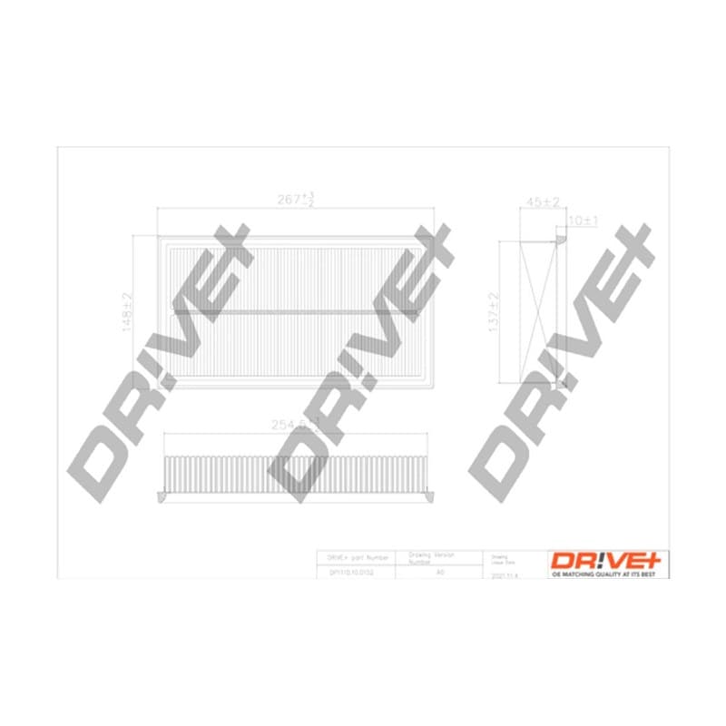 DRVE oro filtras DP1110.10.0152