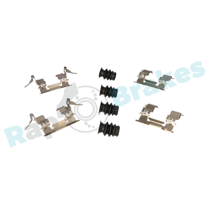 RAPBRAKES priedų komplektas, diskinių stabdžių trinkelės R-U0295
