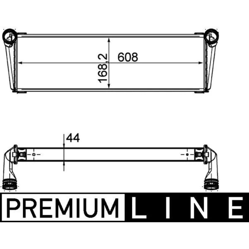 MAHLE CR 1195 000P radiatorius, variklio aušinimas