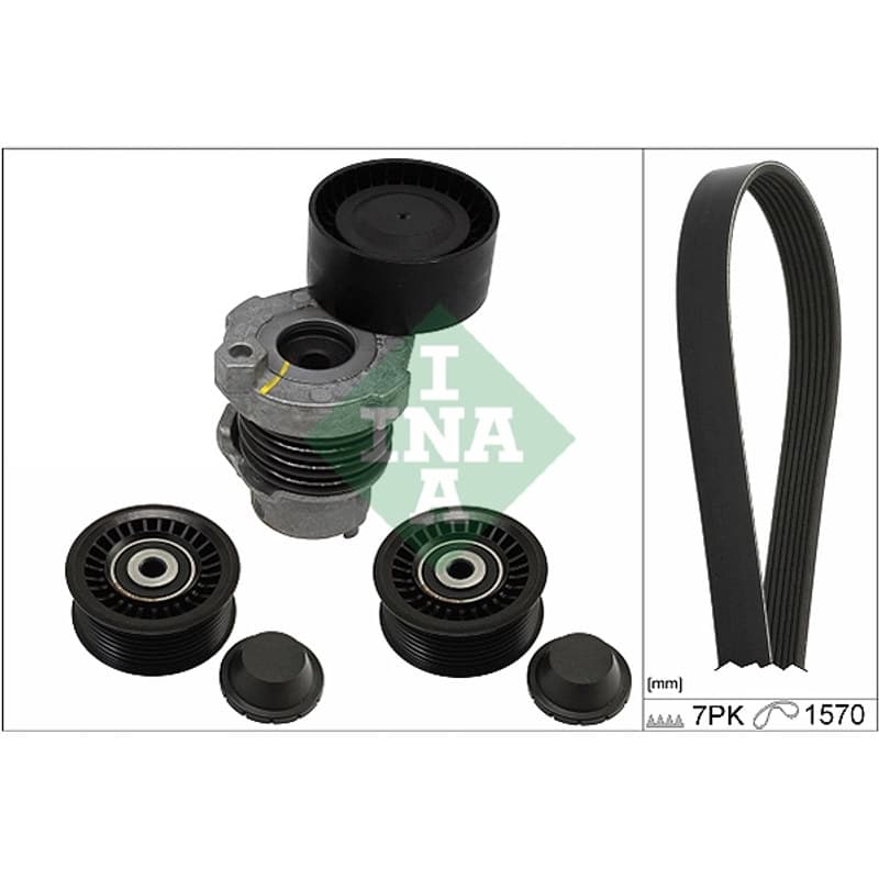 SCHAEFFLERINA V formos rumbuotas diržas, komplektas 529 0284 10