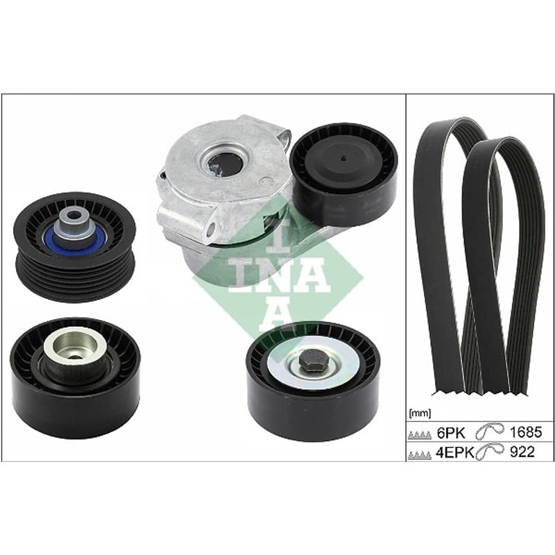 SCHAEFFLERINA V formos rumbuotas diržas, komplektas 529 0526 10