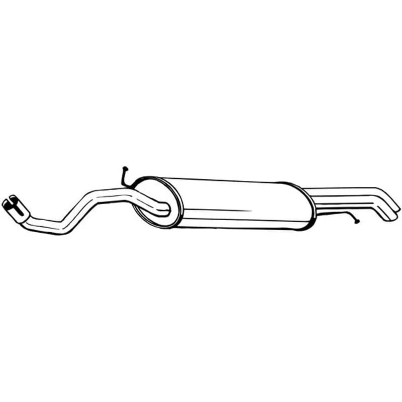 BOSAL galinis duslintuvas 281-967