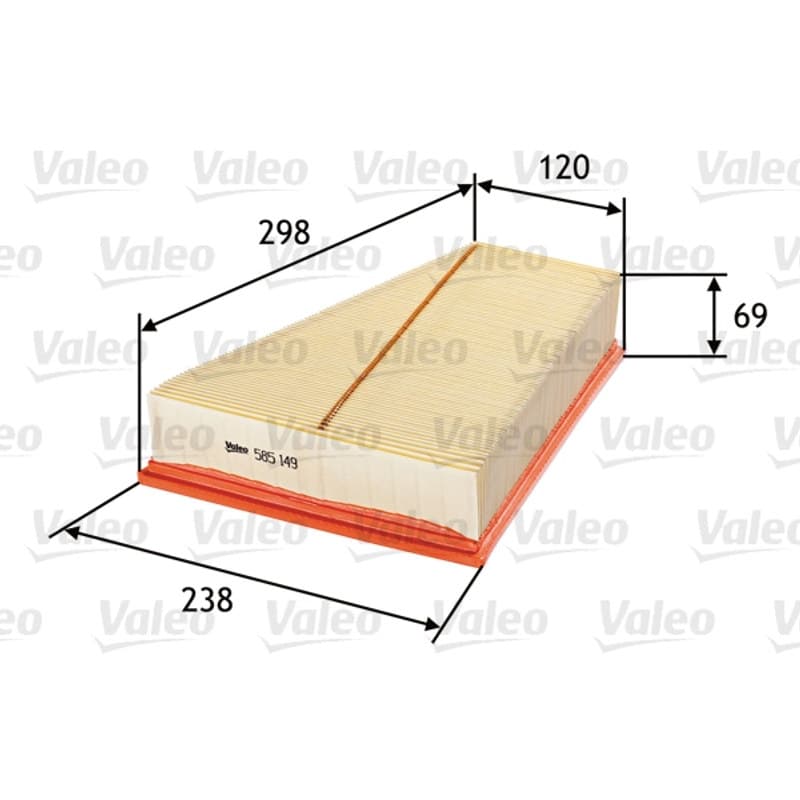 VALEO oro filtras 585149