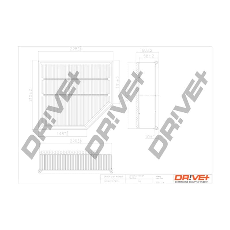 DRVE oro filtras DP1110.10.0610