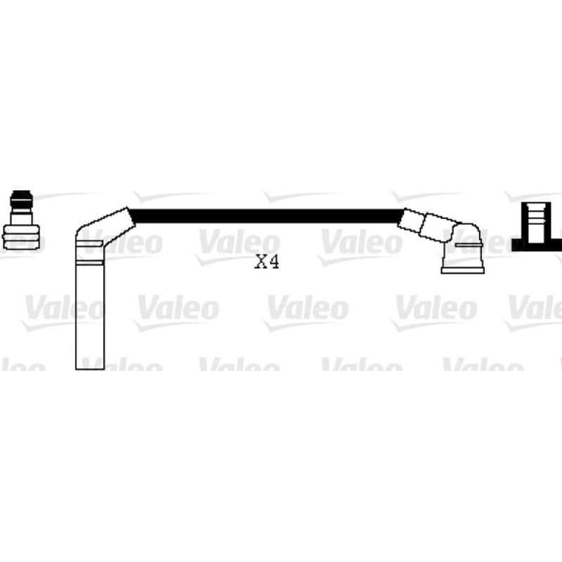 VALEO uždegimo laido komplektas 346006