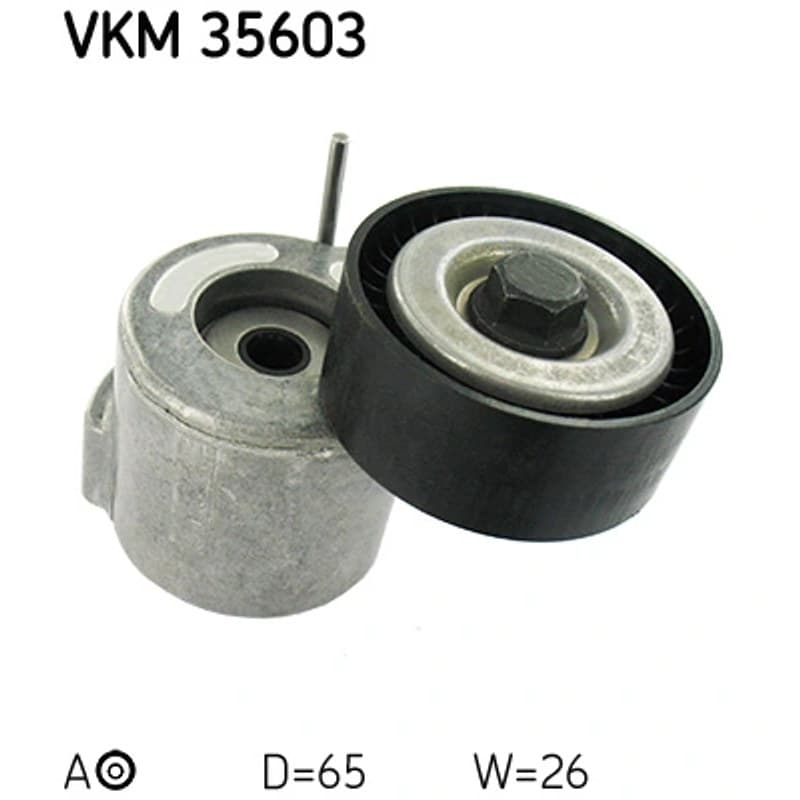 SKF VKM 35603 diržo įtempiklis, V formos rumbuotas diržas