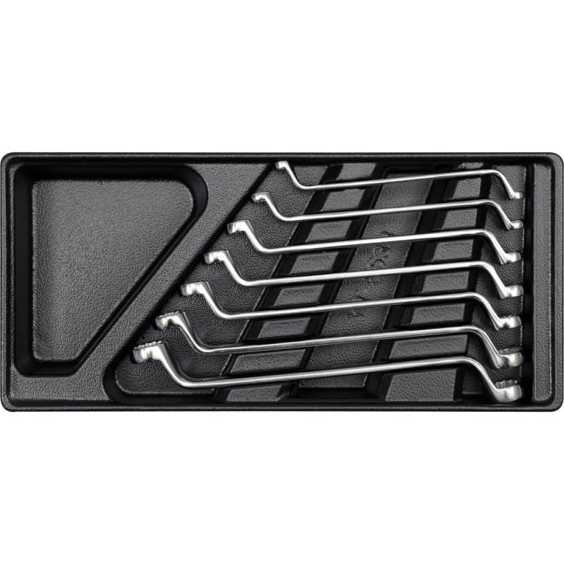 YATO PVC dėklas su 7 vnt. žiedinių veržliarakčių 6~19 mm YT-5533