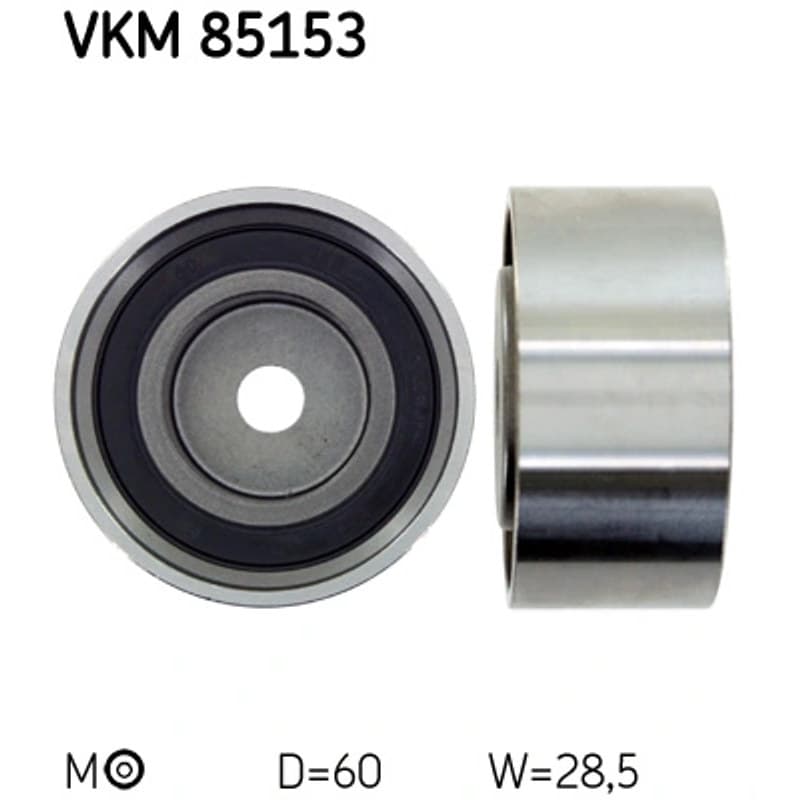SKF VKM 85153 kreipiantysis skriemulys, paskirstymo diržas