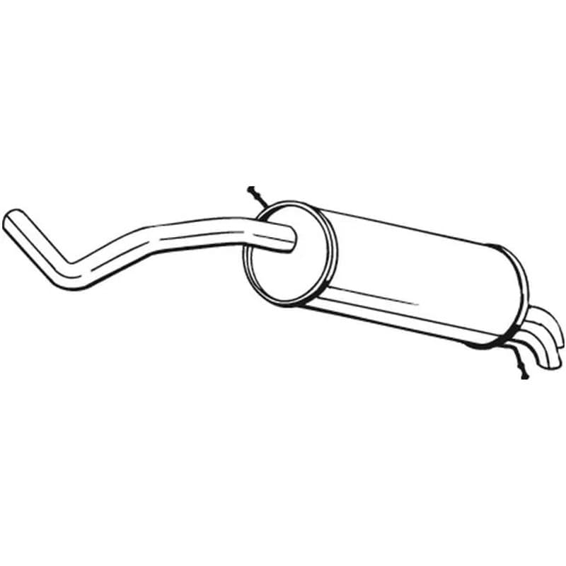 BOSAL galinis duslintuvas 278-107