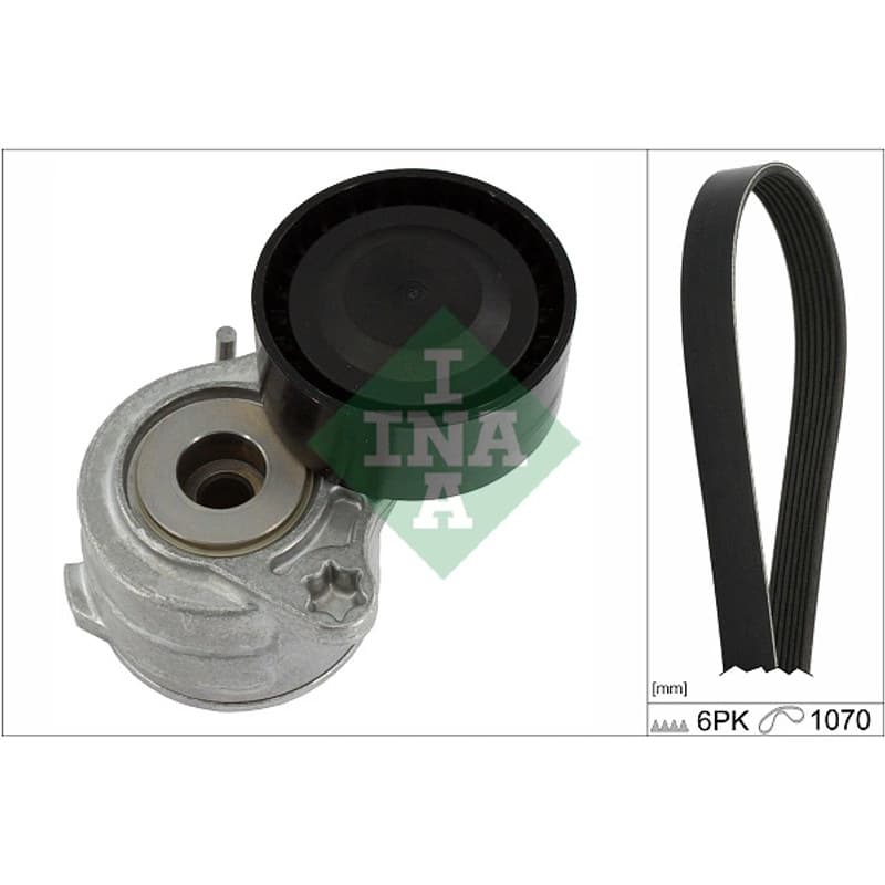 SCHAEFFLERINA V formos rumbuotas diržas, komplektas 529 0420 10