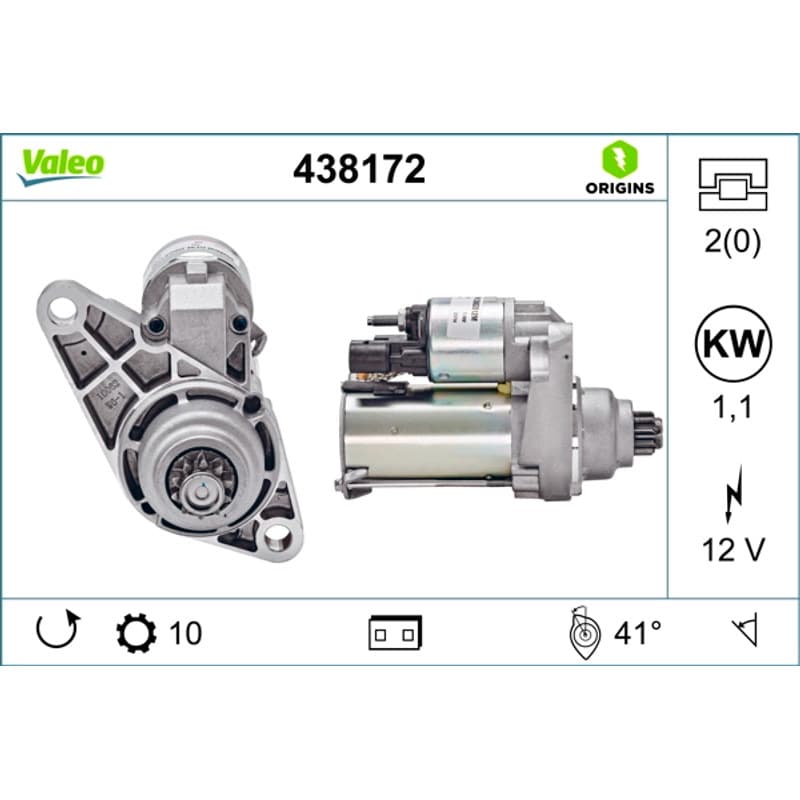 VALEO starteris 438172