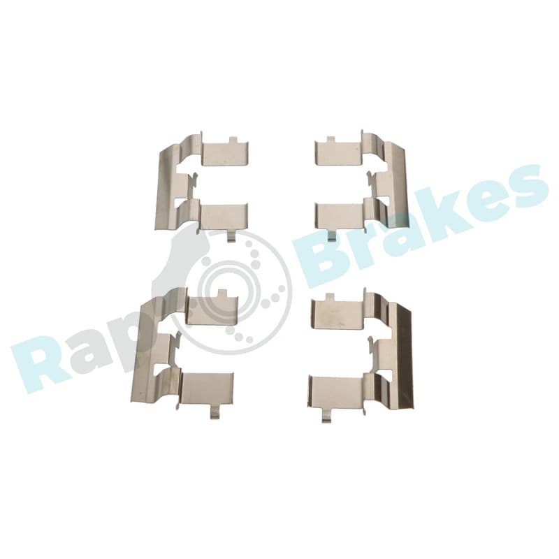 RAPBRAKES priedų komplektas, diskinių stabdžių trinkelės R-U0316