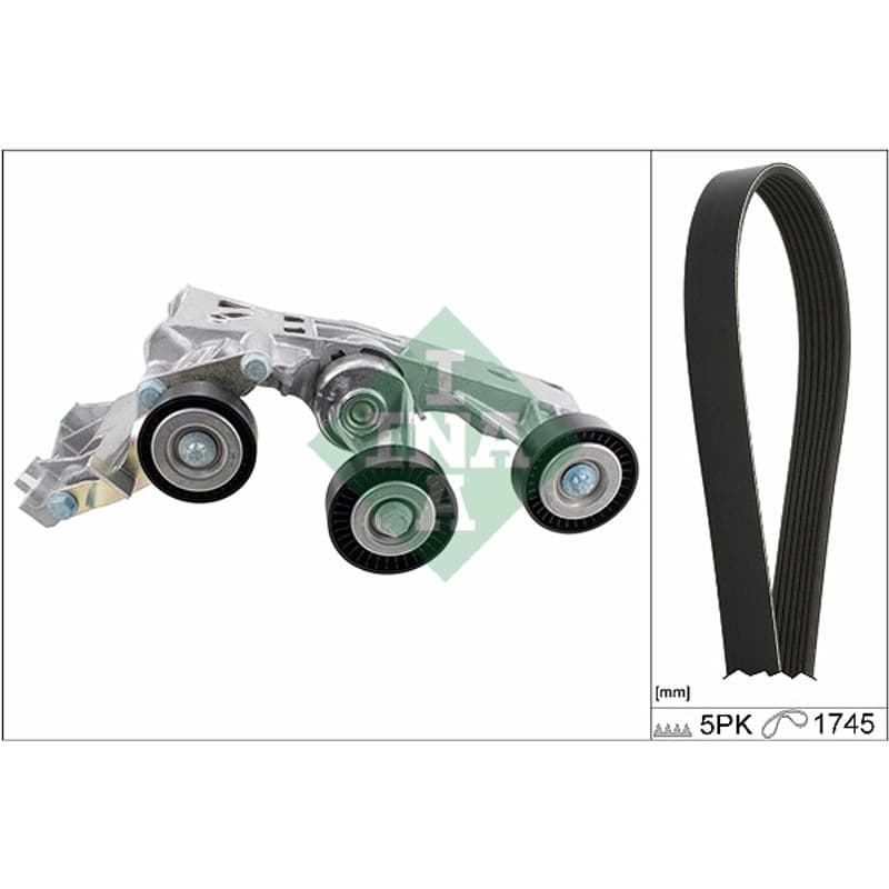 SCHAEFFLERINA V formos rumbuotas diržas, komplektas 529 0148 10