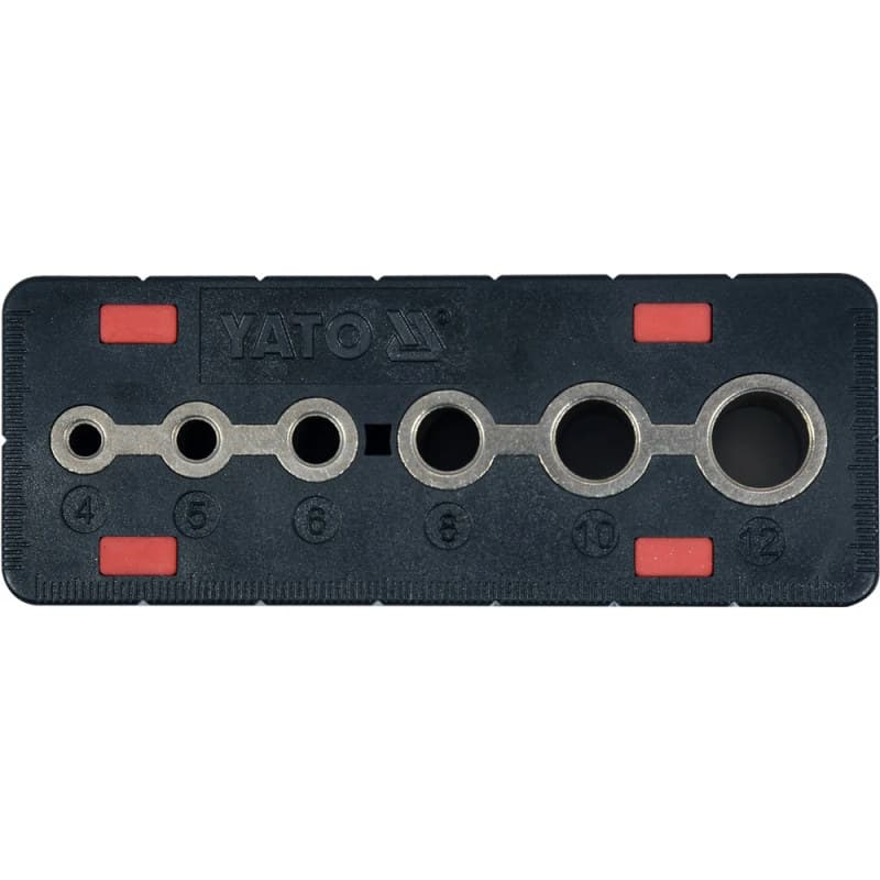 YATO Tiesių kaiščių skylių gręžimo šablonų rinkinys YT-39700