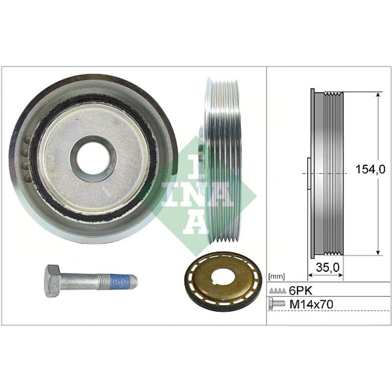SCHAEFFLERINA alkūninio veleno skriemulių rinkinys 544 0112 21