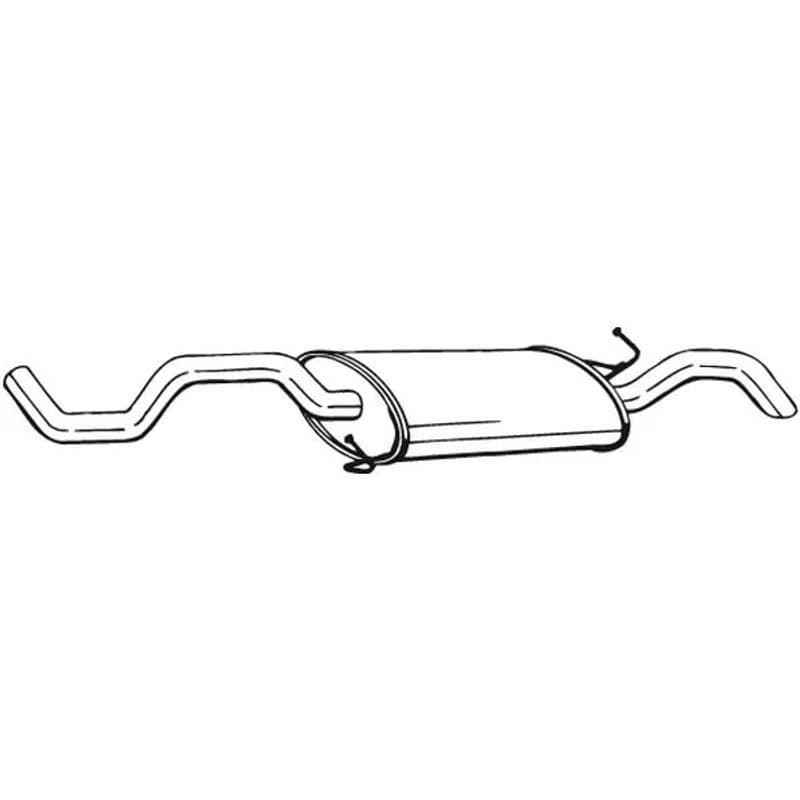 BOSAL galinis duslintuvas 281-373