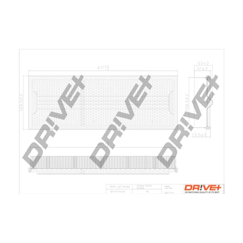 DRVE oro filtras DP1110.10.0310